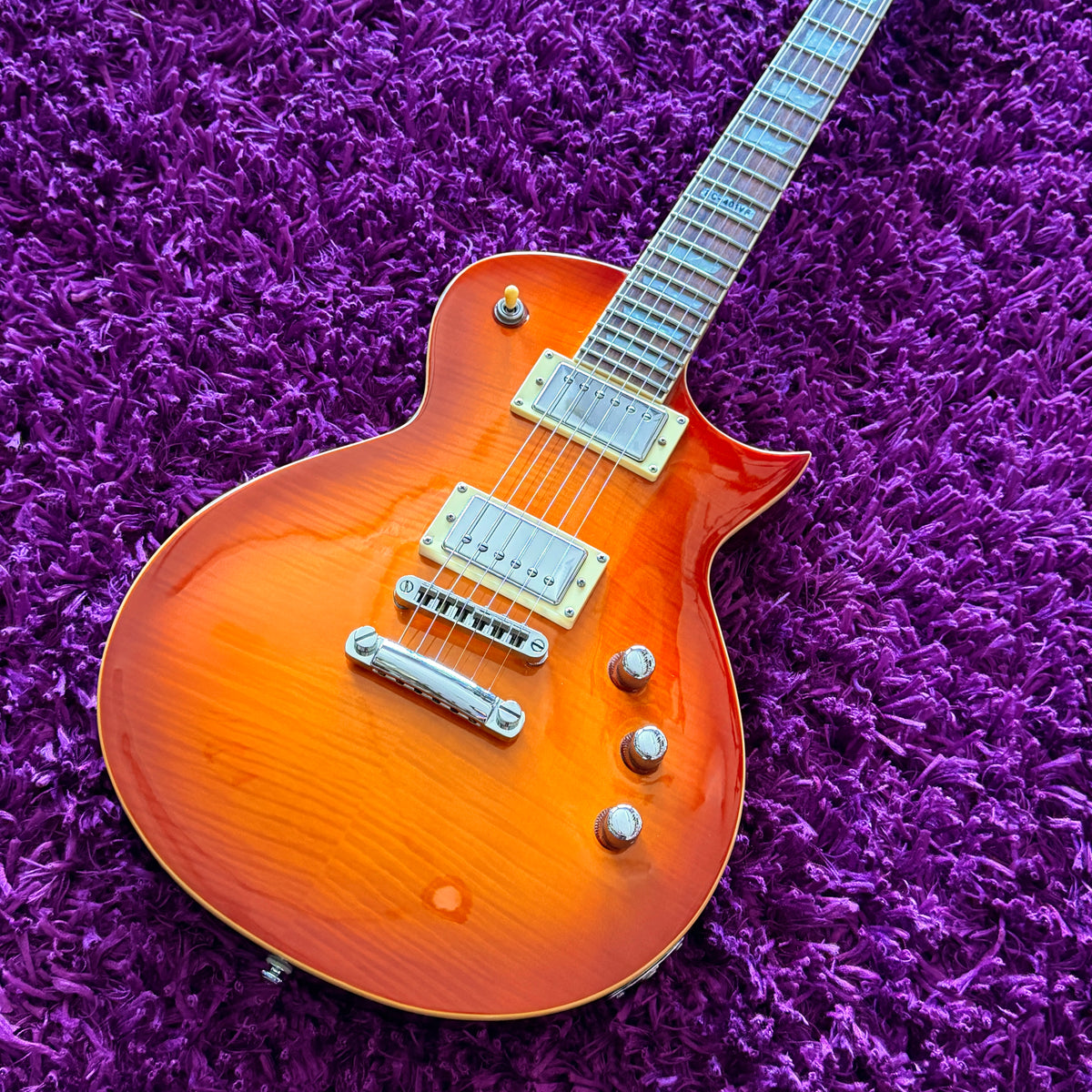 2012 LTD EC-401VF Faded Cherry Sunburst Single Cutaway Electric Guitar