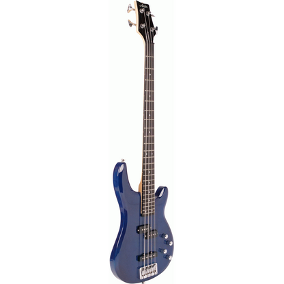 Ashton AB4TDB Bass Guitar in Blue