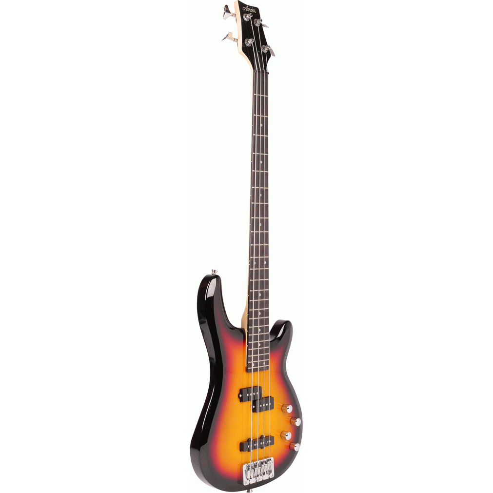 Ashton AB4TSB Bass Guitar in Sunburst