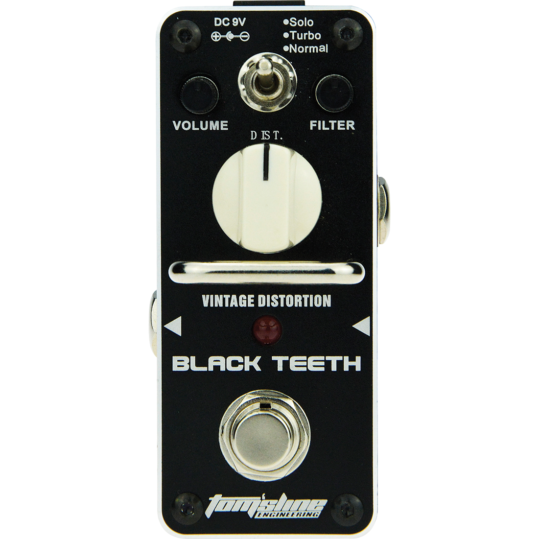 Toms Line ABT-3 Black Teeth Distortion Mini Pedal