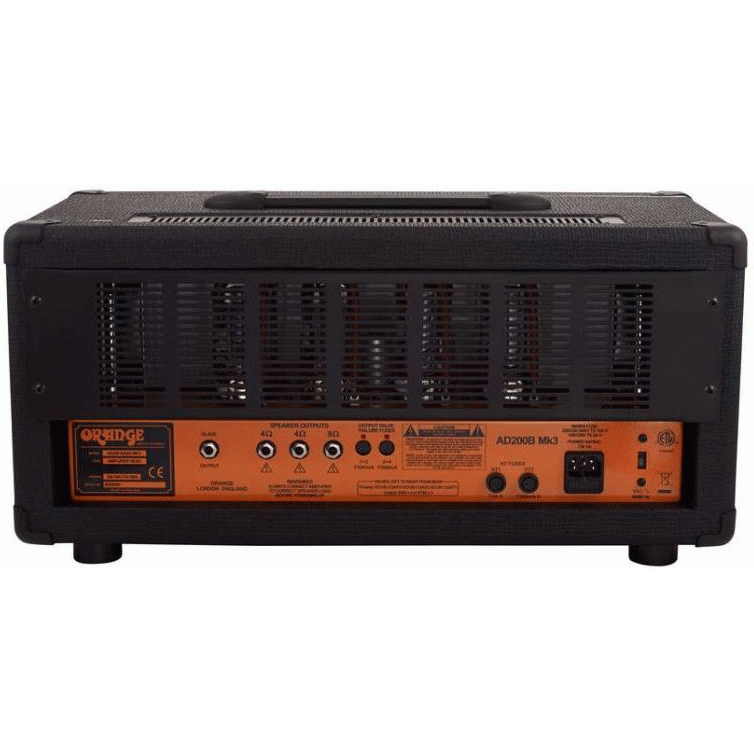 Orange AD200B Bass Head in Black