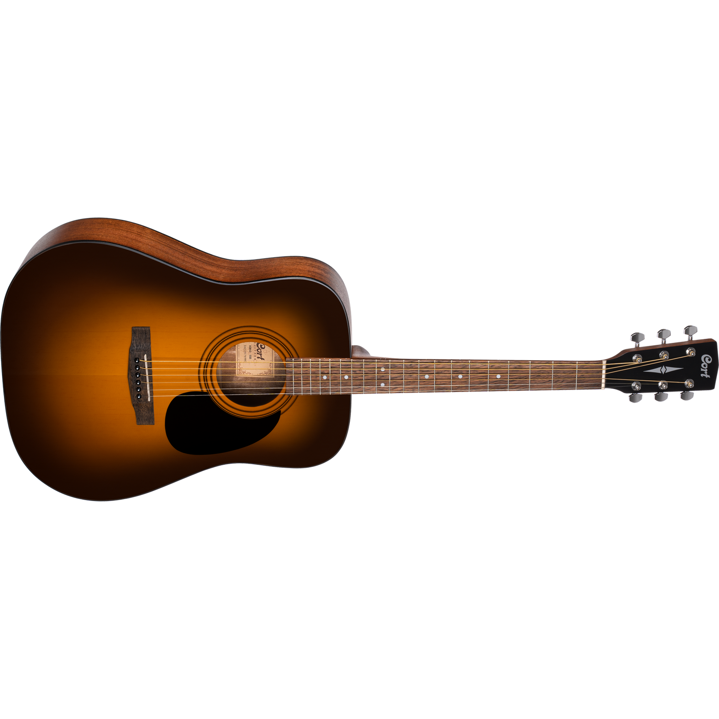 Cort AD810 SSB Satin Sunburst Dreadnought Acoustic Guitar