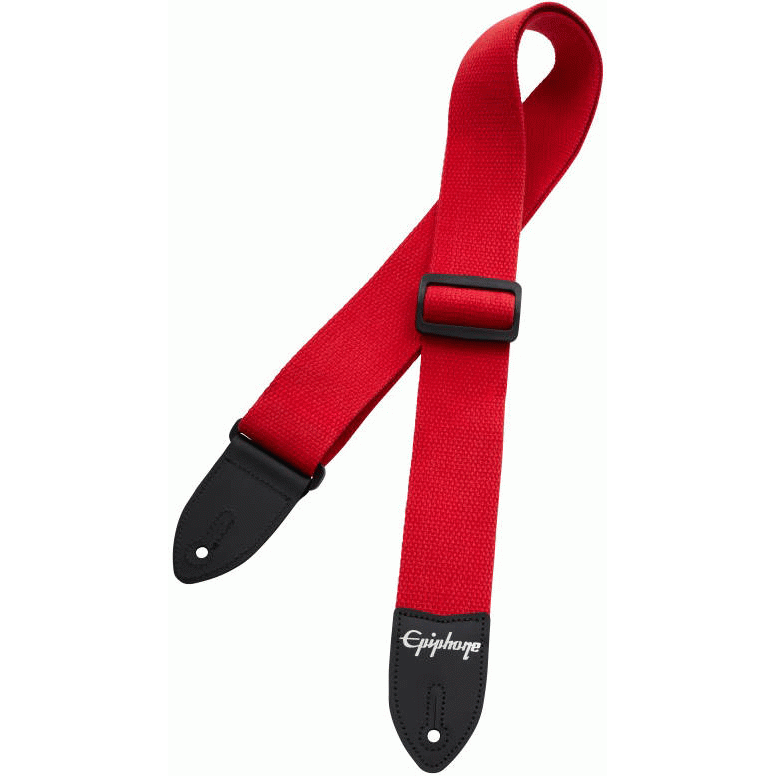 Epiphone Cotton GTR Strap Red