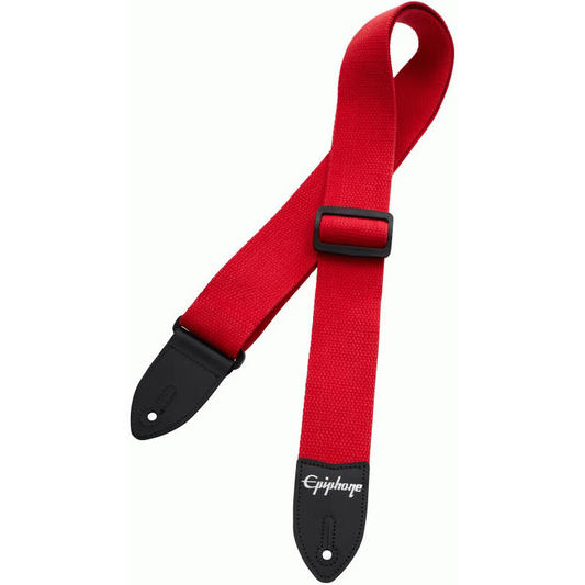 Epiphone Cotton GTR Strap Red