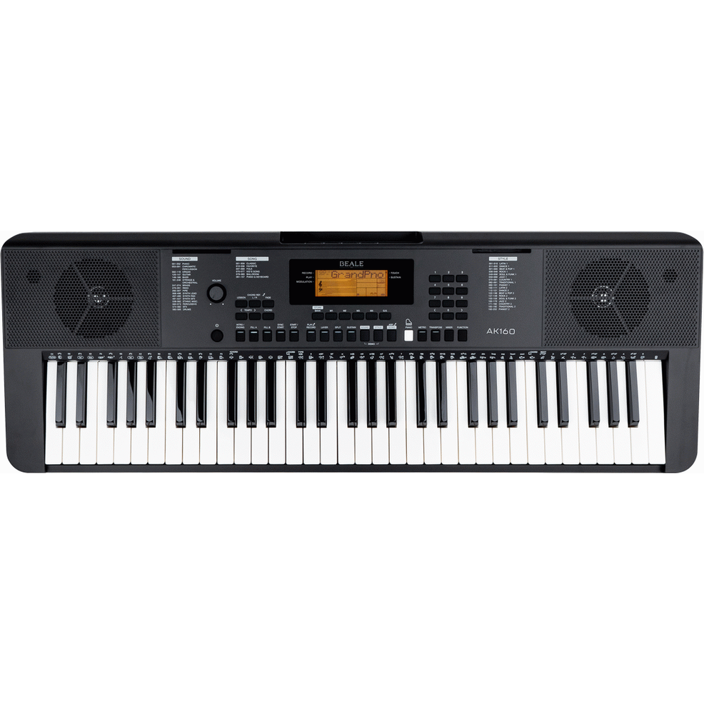 Beale AK160 Digital Keyboard Plus Smart Acoustic SHD25 Headphones