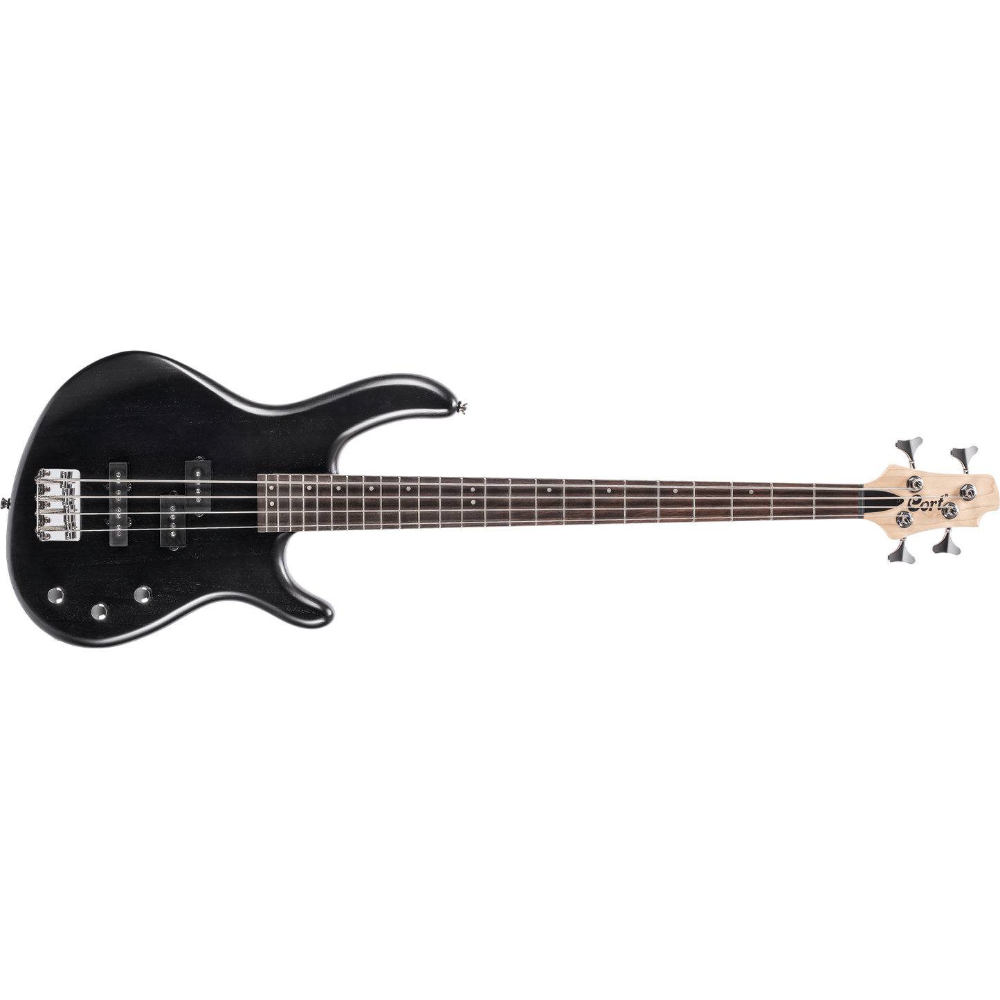 Cort Action PJ OPB Open Pore Black 4 String Bass