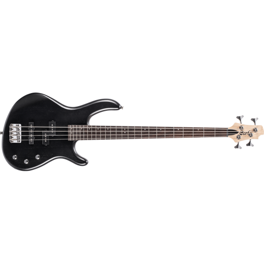 Cort Action PJ OPB Open Pore Black 4 String Bass