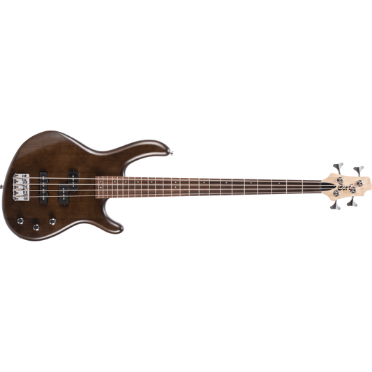 Cort Action PJ OPW Open Pore Walnut 4 String Bass