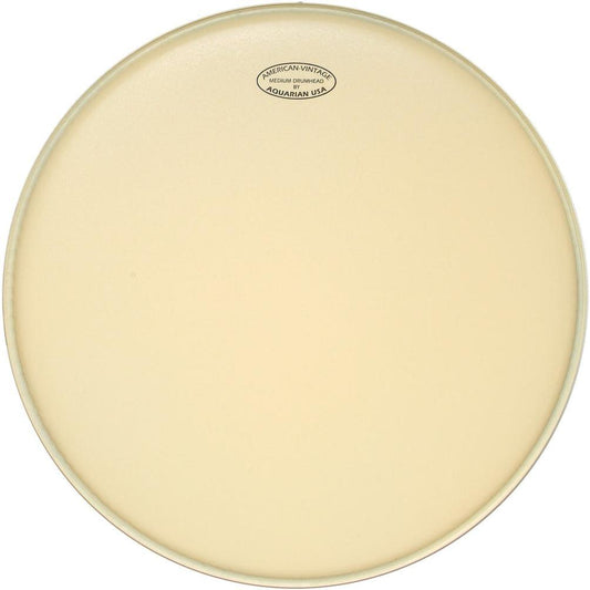Aquarian American Vintage Medium – Resonant/Batter Drumhead – Vintage Coated – 28″ (VTC-M28)