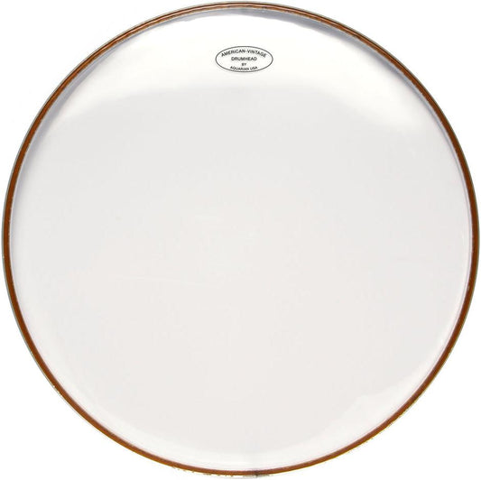 Aquarian American Vintage Medium – Resonant/Batter Drumhead – Clear – 16″ (VTC-C16)