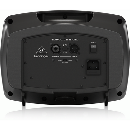 Behringer B105D Ultra-Compact 50-Watt PA/Monitor Speaker w/ MP3 Player and Bluetooth Streaming