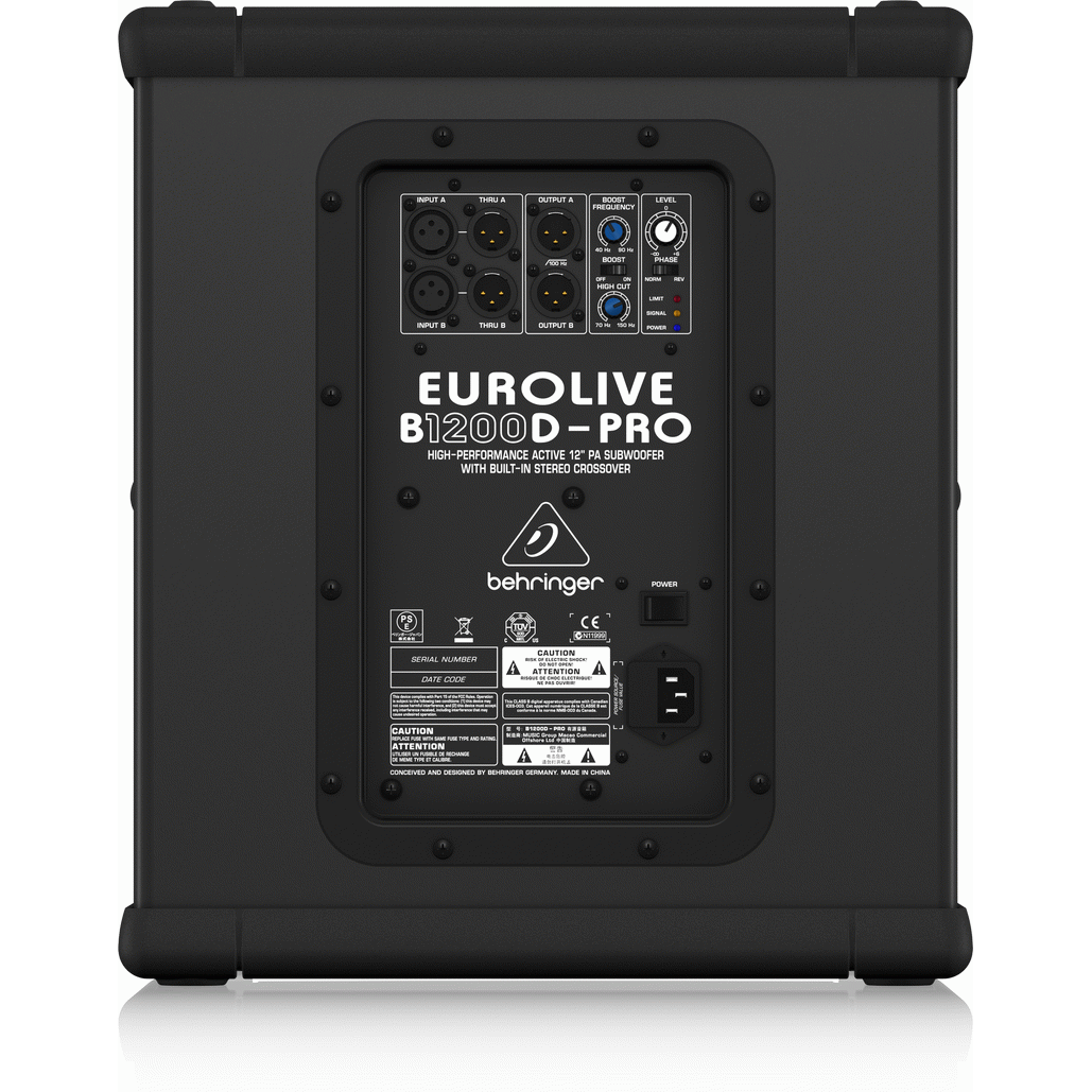 Behringer Eurolive B1200D-PRO Subwoofer