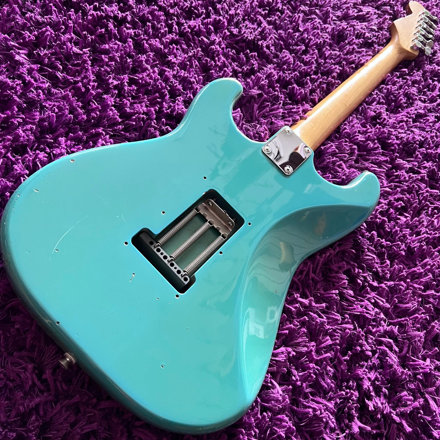 1993-94 Fender Japan Stratocaster ST-362 '62 Reissue Daphne Blue (MIJ Fujigen)