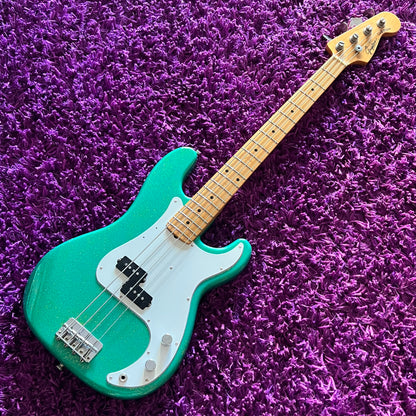 1970s Guyatone Custom EP-40 Precision Bass Sparkle Green (MIJ)