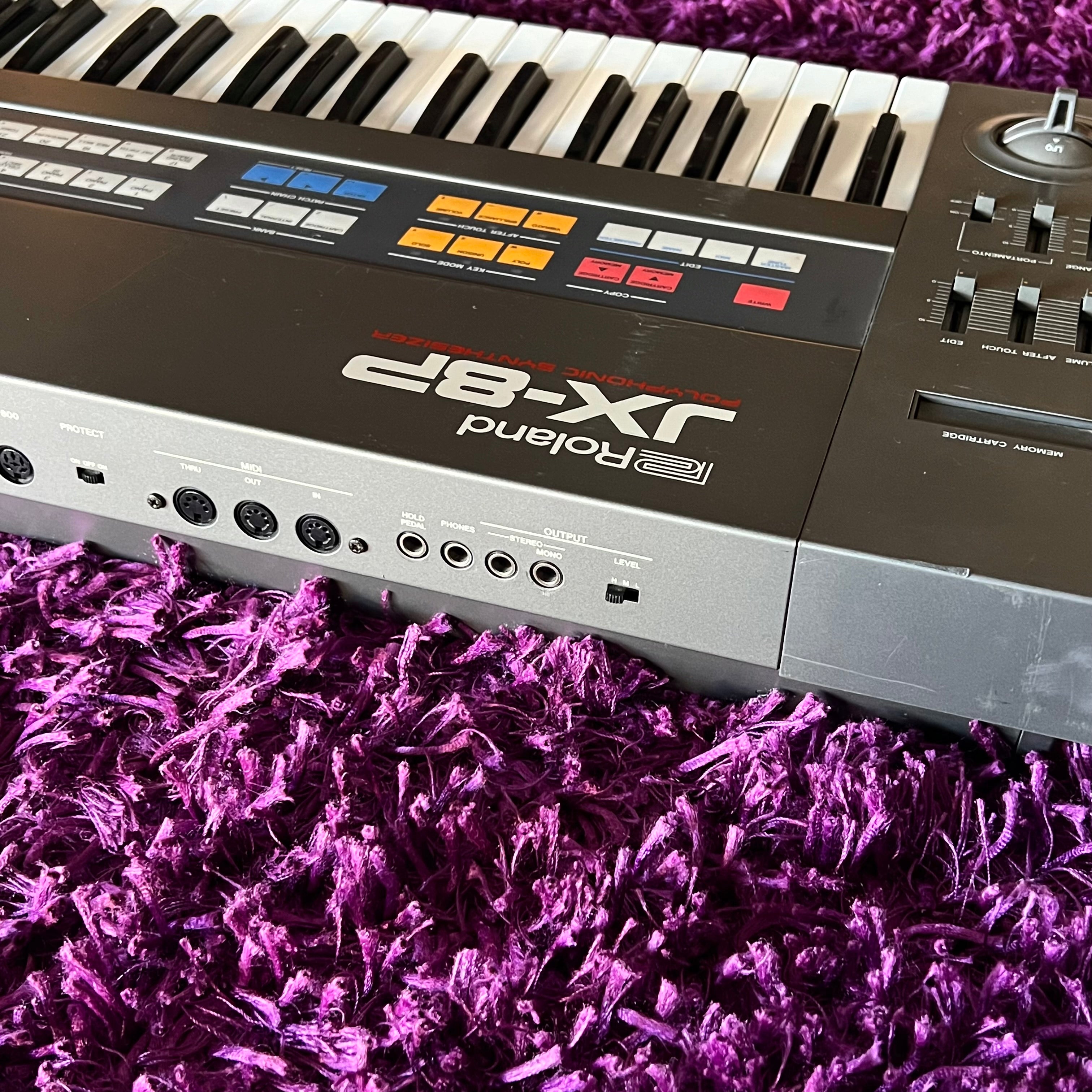 Roland JX-8P Polyphonic Analog Synthesizer 1980s Vintage (Factory