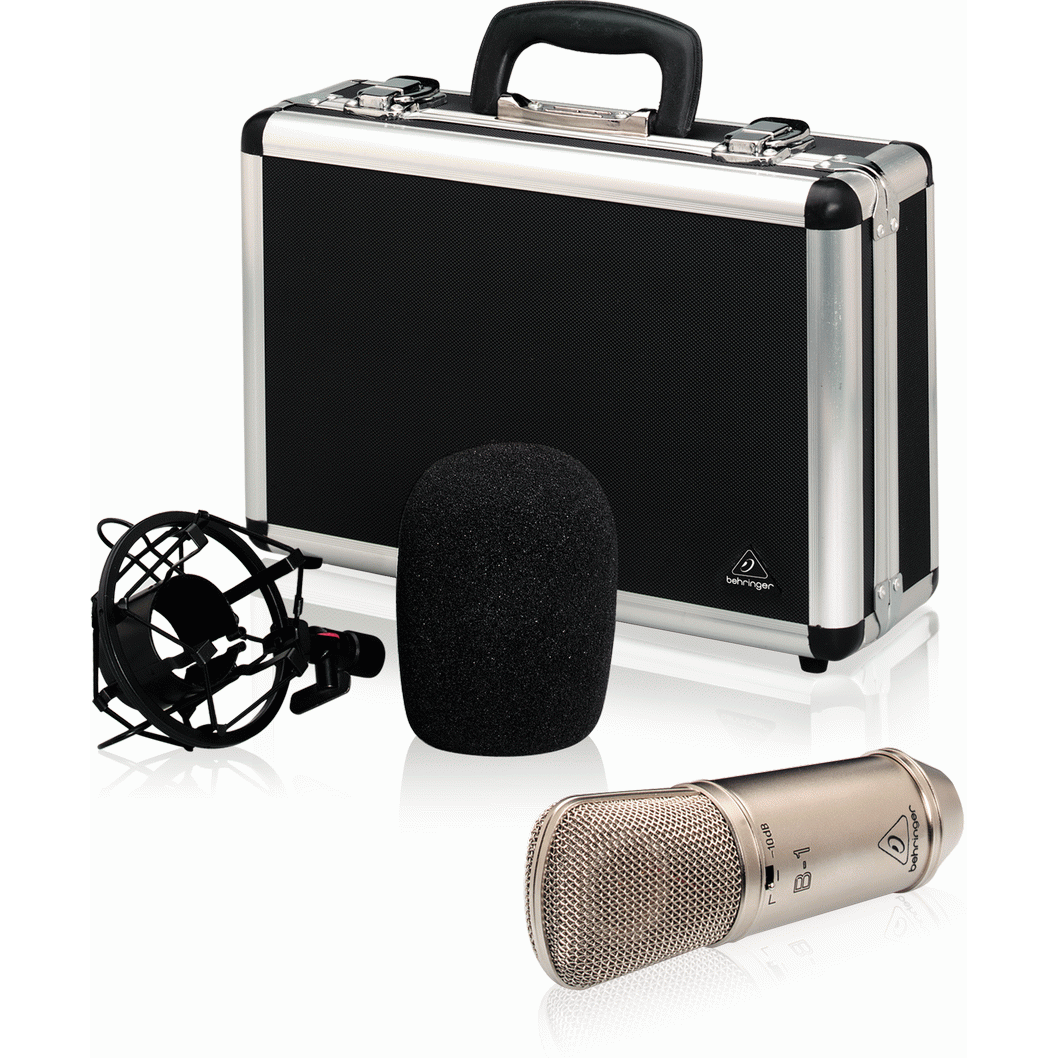 Behringer B-1 Gold-Sputtered Large-Diaphragm Studio Condenser Microphone