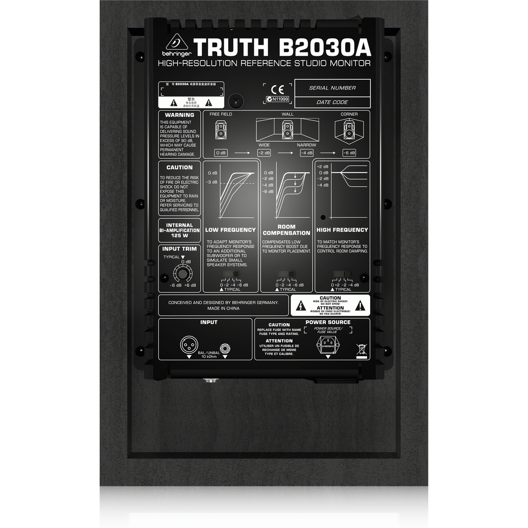 Behringer Truth B2030A Studio Monitor