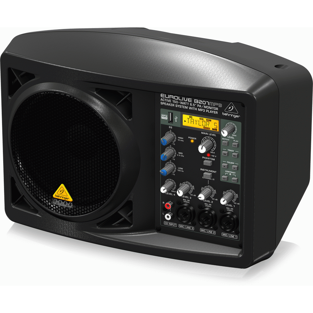 Behringer Eurolive B207MP3 Compact Speaker