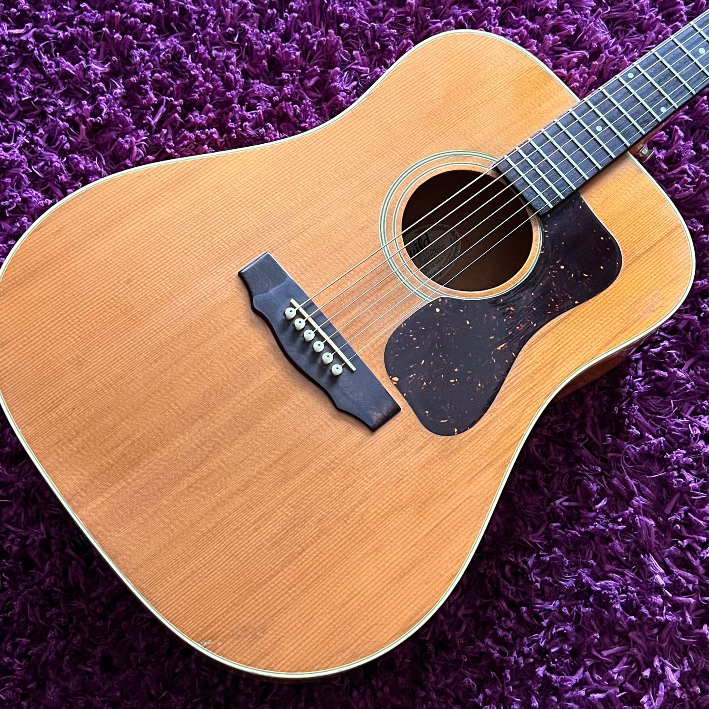 1980 Guild G37 BLD Blonde Squareshoulder Dreadnought Acoustic (Made in USA) (w/ OHSC)