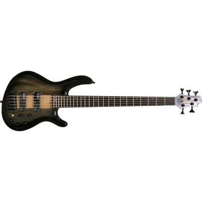 Cort C5 Plus ZBMH TBB Transparent Black Burst 5 String Bass