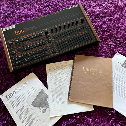 1980s LinnDrum LM-2 w/ MIDI (Fully Serviced & Restored) (w/ Paperwork)