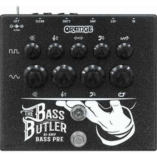 Orange Bass Butler Bi Amp Bass Pre Amp Pedal