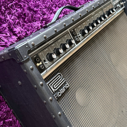1986 Roland Jazz Chorus JC-120 120-Watt Solid-State Guitar Combo Amplifier (Made in USA)