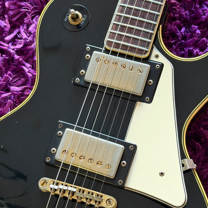Early 1970s Aria 5522 Les Paul Custom Style Electric Guitar (MIJ Matsumoku)
