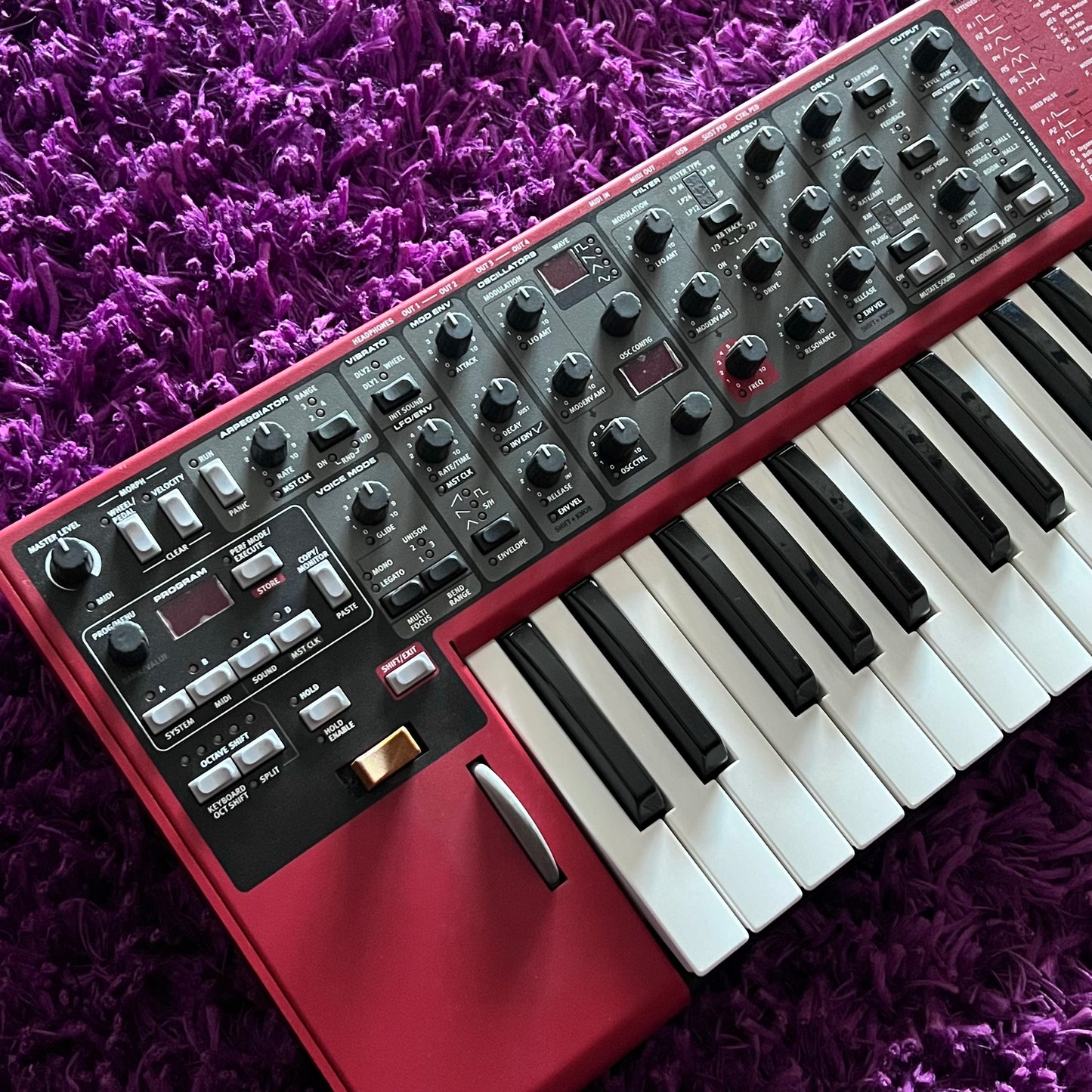 2015 Nord Lead A1 49-Key 26 Voice Polyphonic Synthesizer