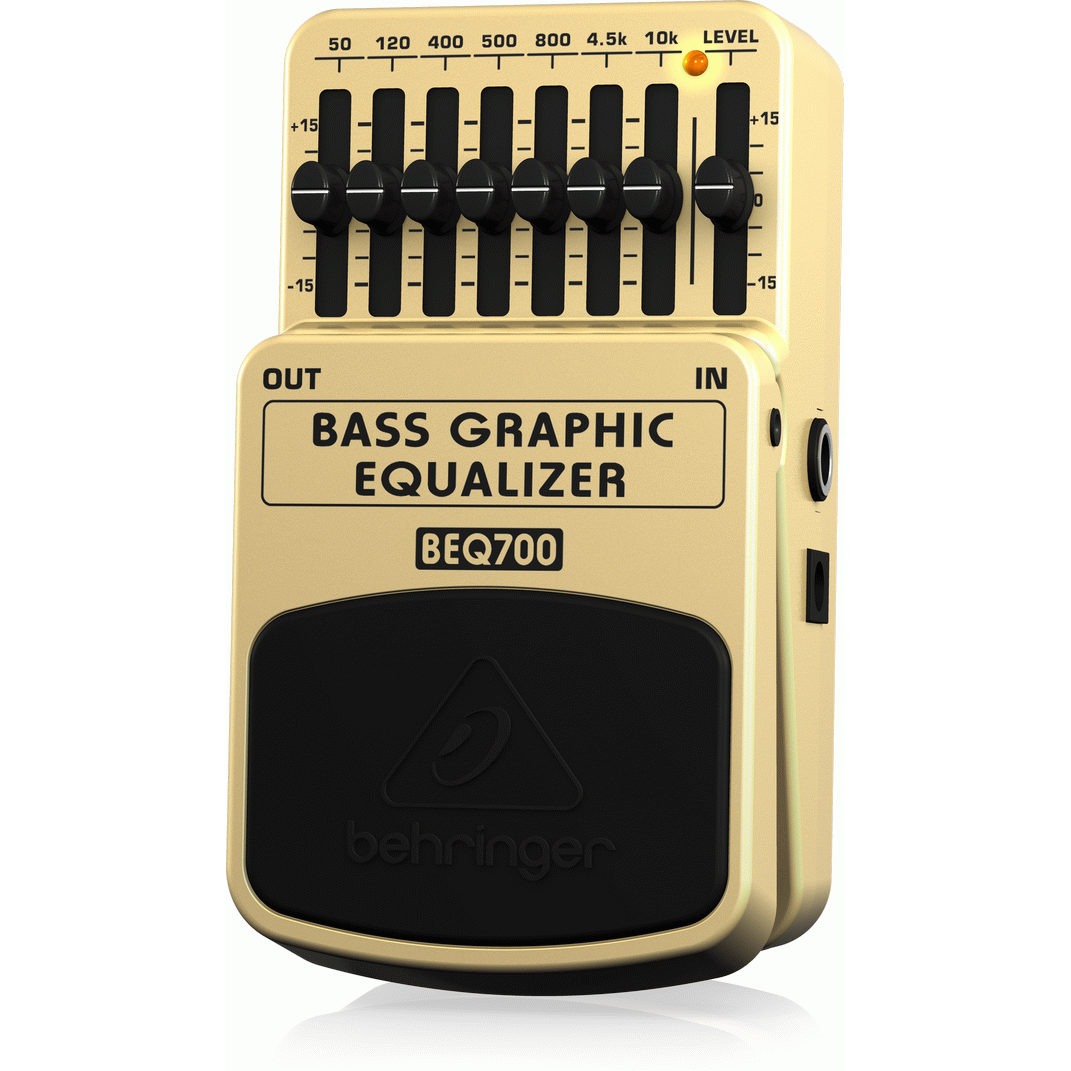 Behringer BEQ700 7-Band Graphic Equalizer Bass Pedal
