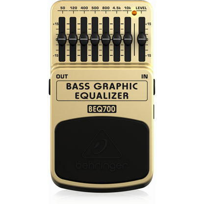 Behringer BEQ700 7-Band Graphic Equalizer Bass Pedal
