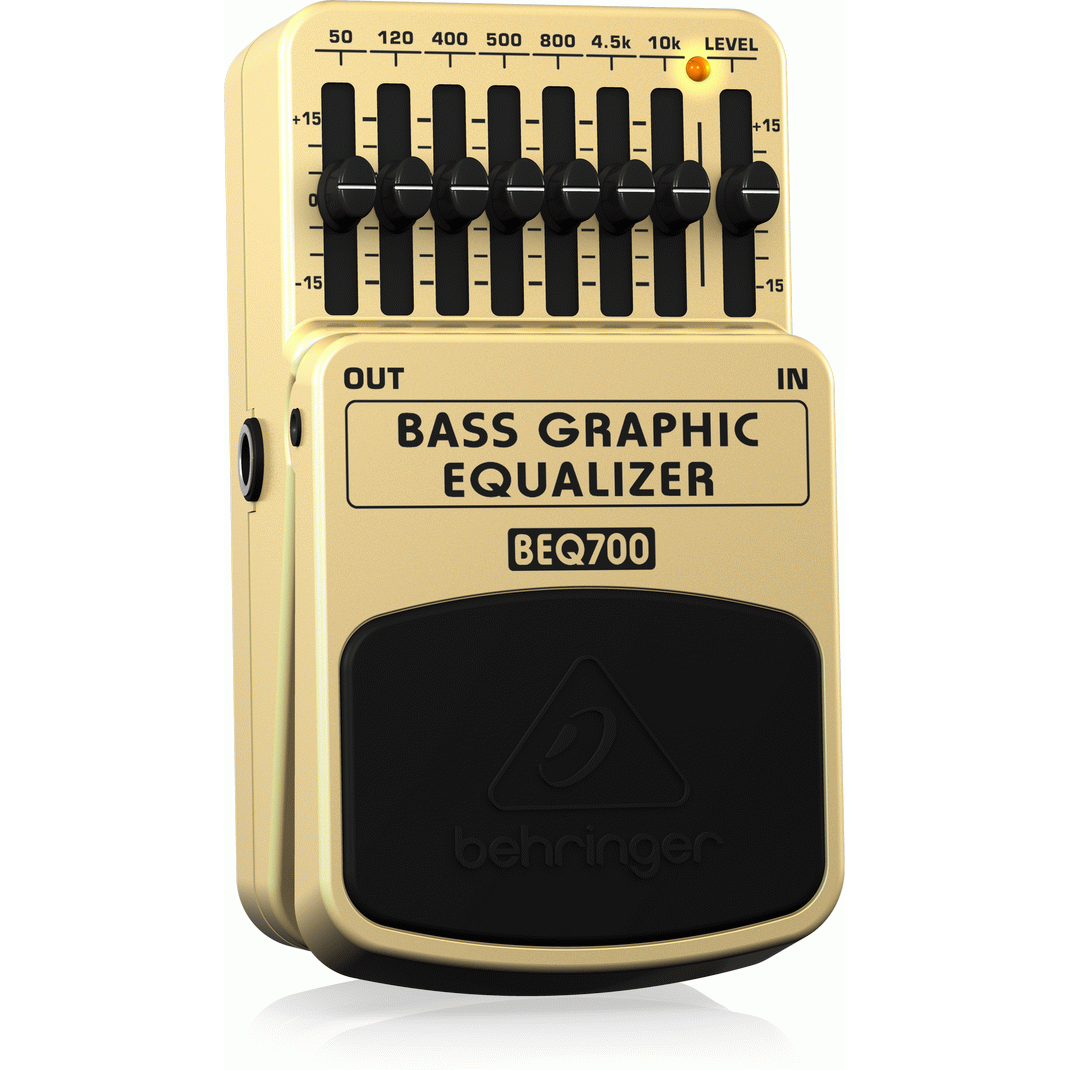 Behringer BEQ700 7-Band Graphic Equalizer Bass Pedal