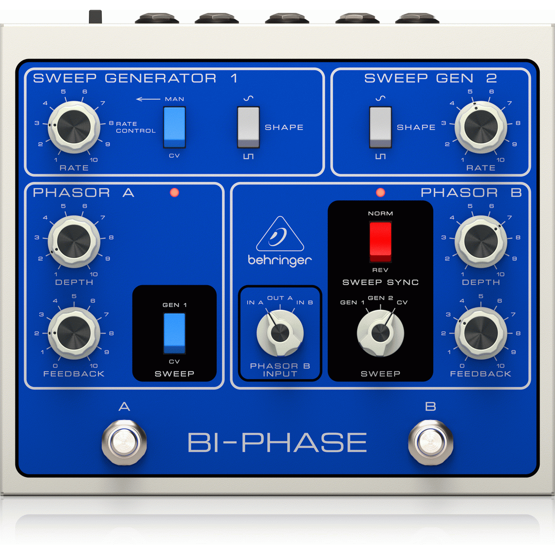 Behringer Dual-Phase Analog Phase Shift Pedal