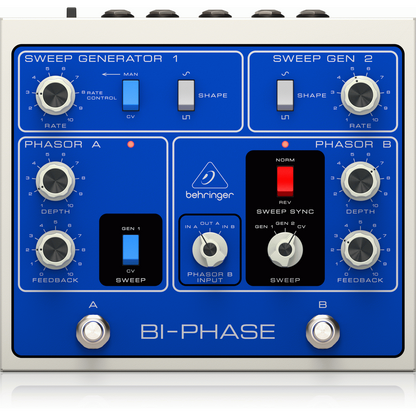 Behringer Dual-Phase Analog Phase Shift Pedal