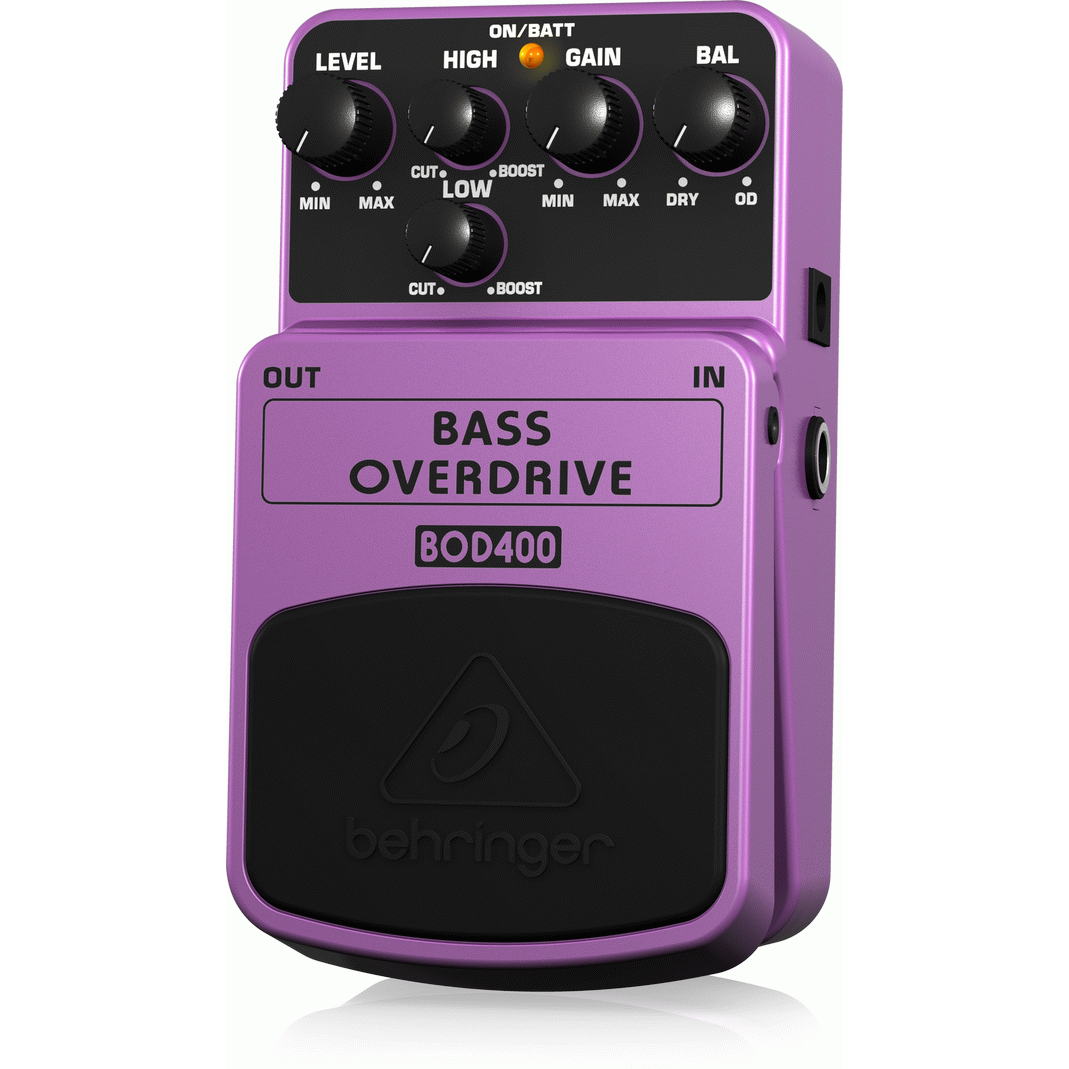 Behringer BASS OVERDRIVE BOD400 Bass Overdrive Pedal