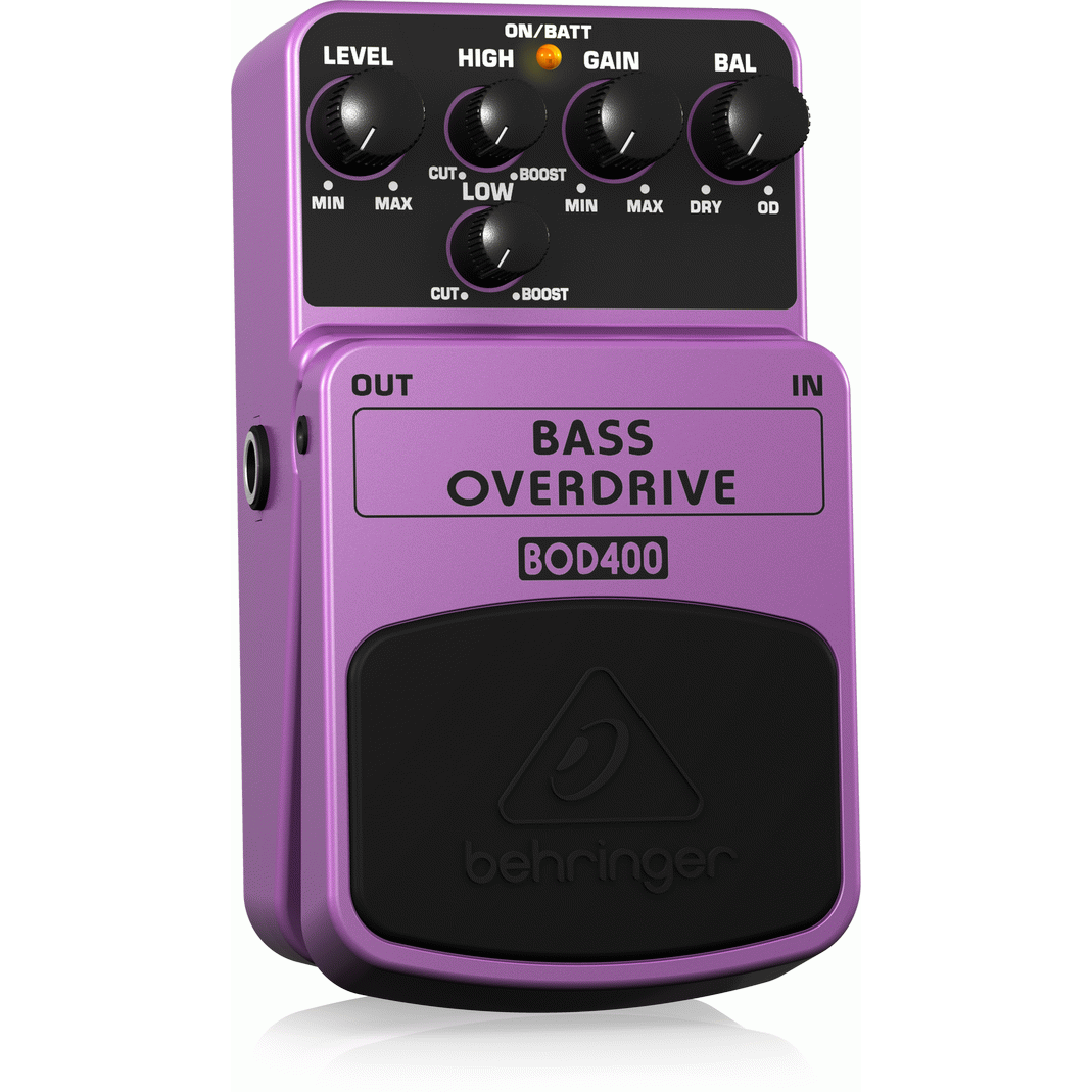 Behringer BASS OVERDRIVE BOD400 Bass Overdrive Pedal