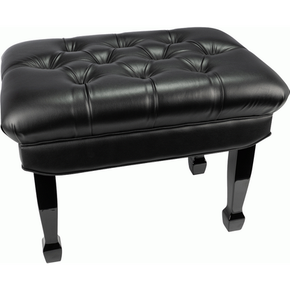 Beale BPB330BK Deluxe Grand Piano Bench in Black