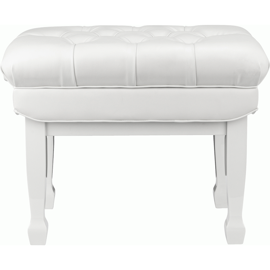 Beale BPB330WH Deluxe Grand Piano Bench in White