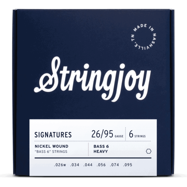 Stringjoy Signatures | Bass VI Balanced Heavy Gauge (26-95) Nickel Wound Guitar Strings