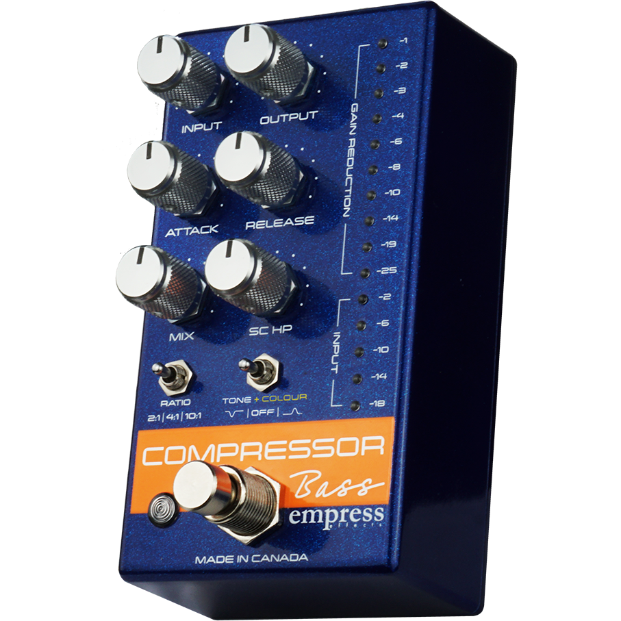 Empress Effects Compressor Bass - Blue - Compressor Pedal