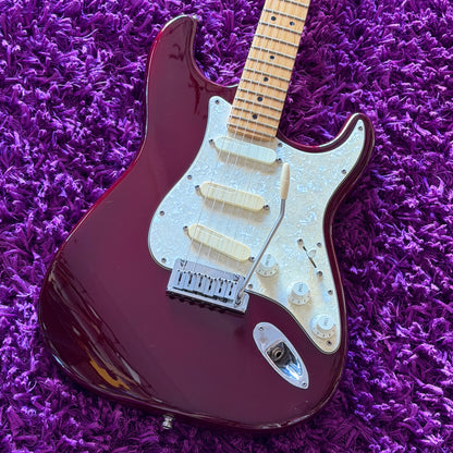 1993 Fender Stratocaster Plus Deluxe Midnight Wine (w/ SKB Hard Case) (Made in USA)