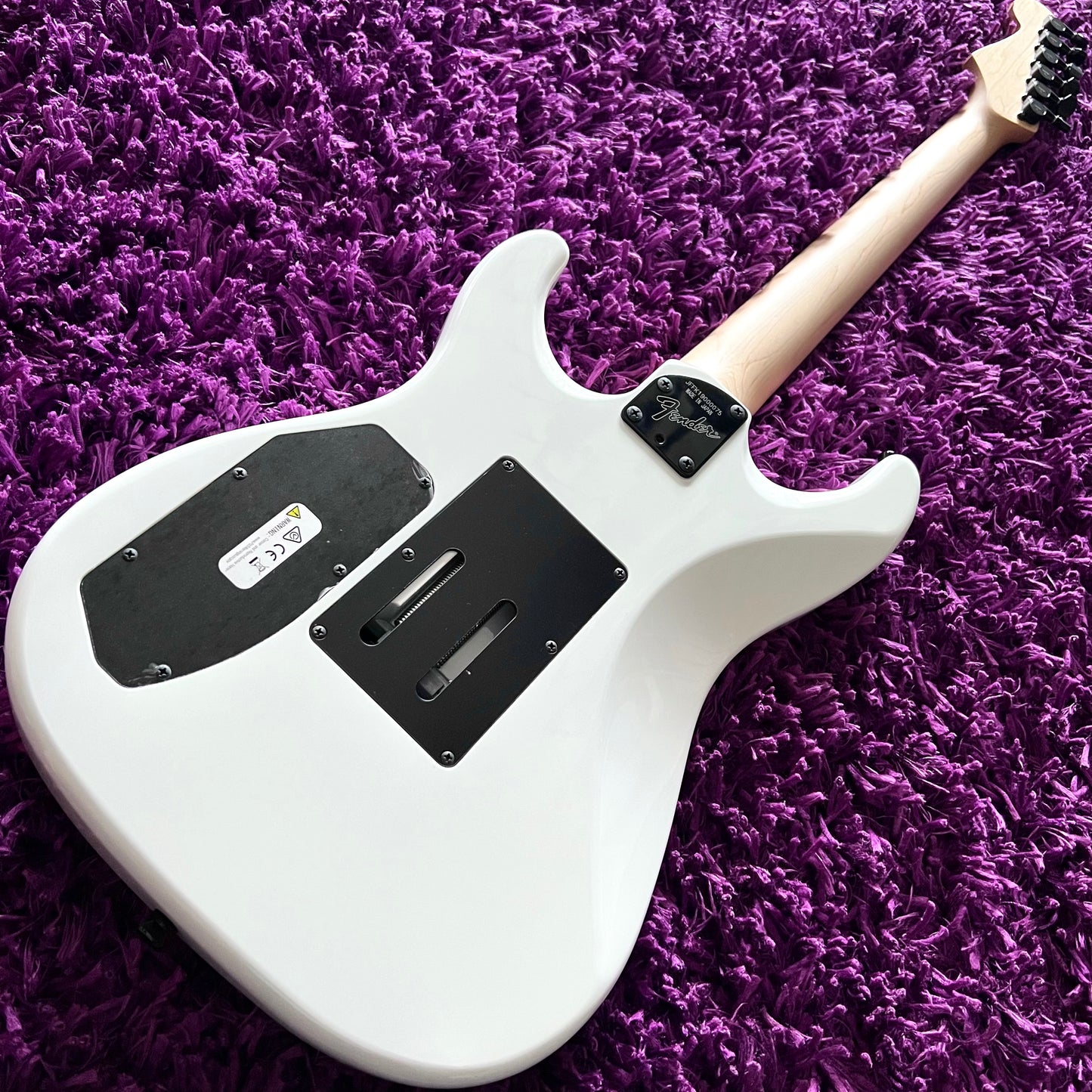 2020 Fender Limited Edition HM Strat Bright White Super Strat (MIJ) (w/ HSC)