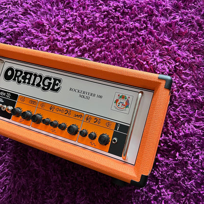 Used Orange Rockerverb 100H MKIII Guitar Valve Head