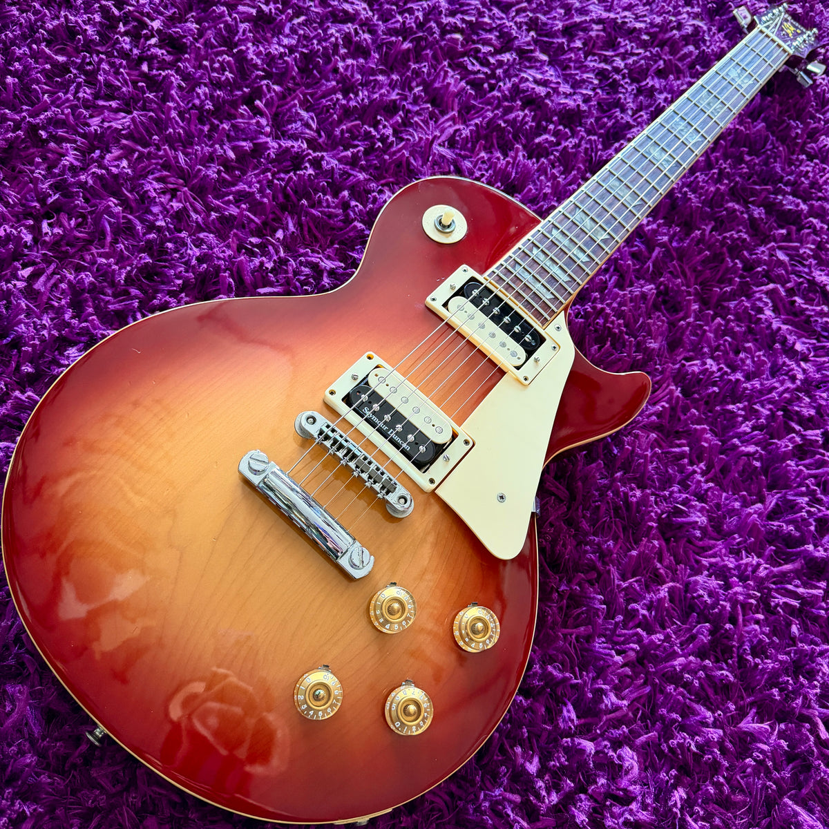 1975 Burny/Fernandes FLG-70 Les Paul Standard Cherry Sunburst (MIJ)