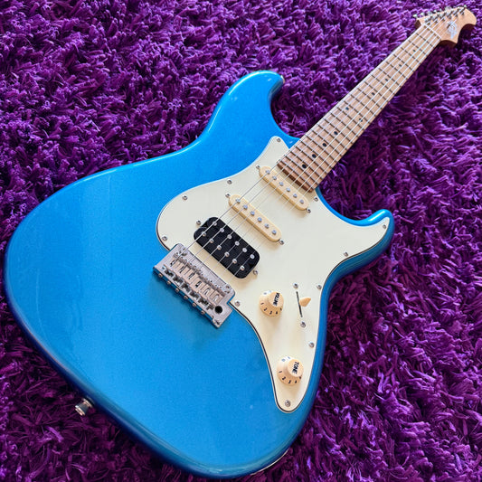 2020s Jet JS-400 LPB Stratocaster Lake Placid Blue Electric Guitar