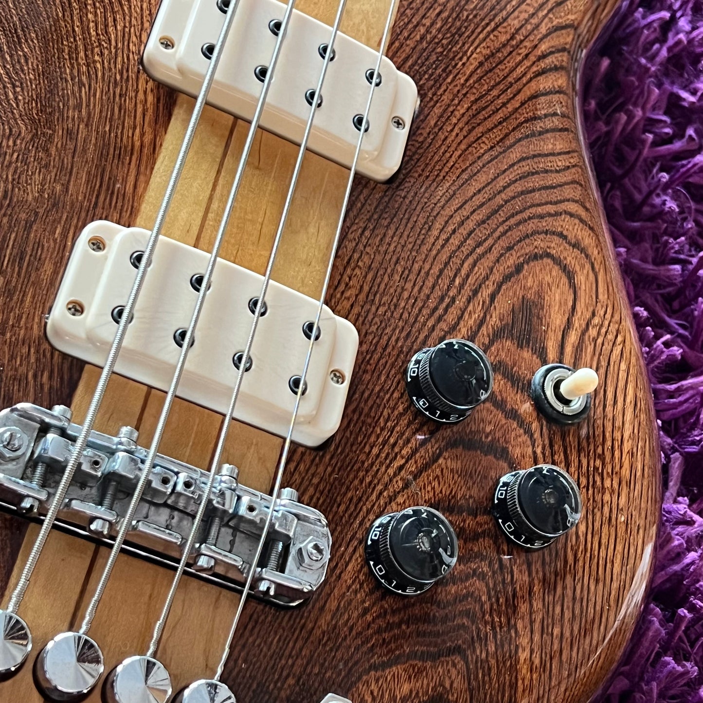 1978 Greco Speed Way GOB700 Bass Guitar Walnut Brown (MIJ Fujigen)