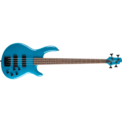 Cort C4 Deluxe CBL Candy Blue 4 String Bass