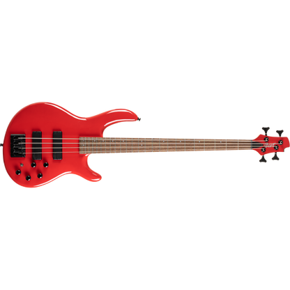 Cort C4 Deluxe CRD Candy Red 4 String Bass