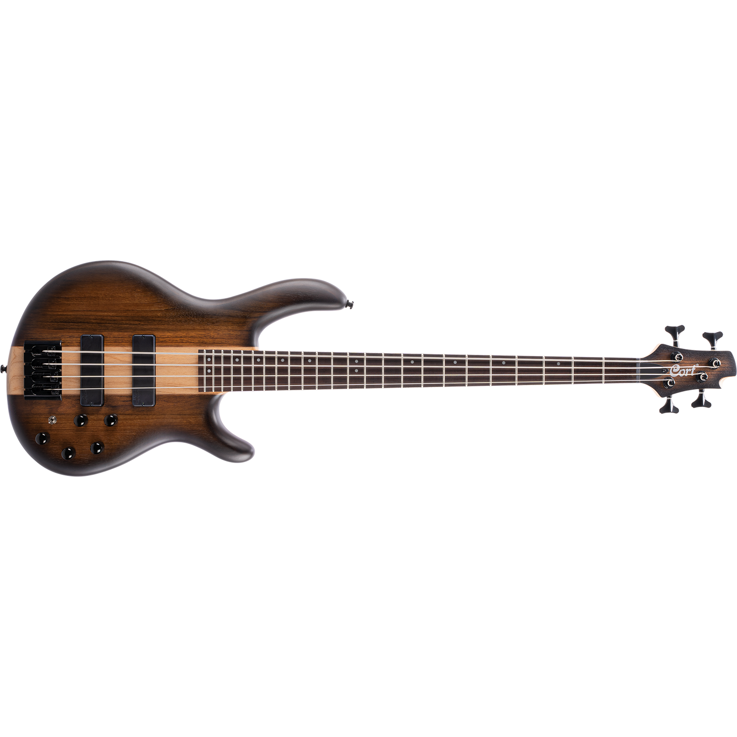 Cort C4 Plus OVMH ABB Antique Brown Burst 4 String Bass