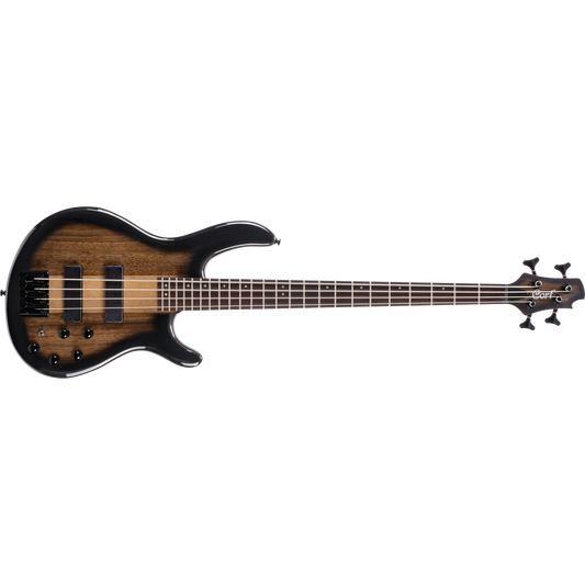 Cort C4 Plus ZBMH TBB Transparent Black Burst 4 String Bass